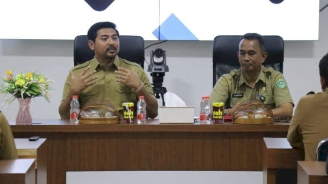 Jelang Akhir Jabatan, Wabup Akbar Silaturahmi dengan Pegawai Pemkab Lutim