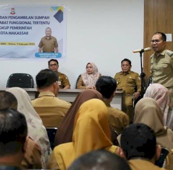 Danny Pomanto Lantik 91 Pejabat Fungsional Tertentu Pemkot Makassar