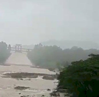 Waspada Banjir, Pintu Pelimpahan Air Bendungan Bili-bili Gowa Dibuka-Warga Diimbau Jauhi Sungai