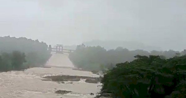 Waspada Banjir, Pintu Pelimpahan Air Bendungan Bili-bili Gowa Dibuka-Warga Diimbau Jauhi Sungai