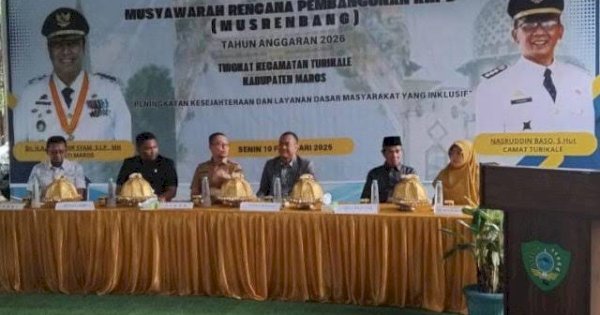 Hadiri Musrenbang, Ketua DPRD Maros Gemilang Pagessa Pastikan Memperjuangkan Aspirasi Masyarakat