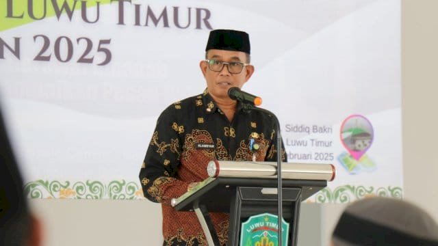 Raker DMI Lutim Resmi Dibuka, Alamsyah : Masjid Harus Berdaya dan Makmur