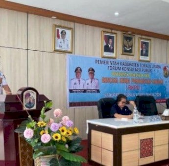 Penyusunan RKPD 2026, Pemkab Toraja Utara Gelar Forum Konsultasi Publik