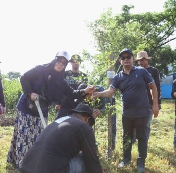 Dukung Ruang Terbuka Hijau, DLH Makassar Gelar Penanaman Pohon Dalam Peringatan HPSN 2025