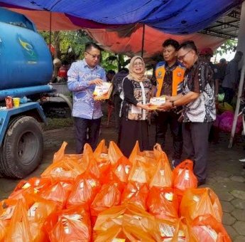 PD Parkir Makassar Salurkan Bantuan untuk Korban Banjir di Kecamatan Manggala: Tetaplah Kuat dan Semangat