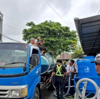 PDAM Makassar Salurkan Air Bersih ke Korban Terdampak Banjir