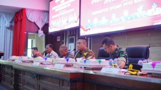 Jelang Bulan Suci Ramdan 1446 H, Pj Bupati Winarno Bersama Forkopimda Gelar Rapat Koordinasi