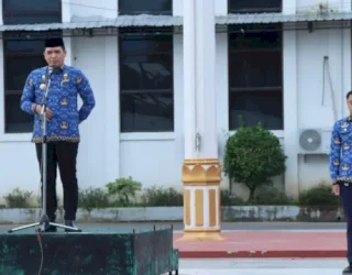 Pimpin Apel Gabungan Seluruh OPD, Pj Bupati Takalar Hasbi: Kita Harus Pertahankan WTP