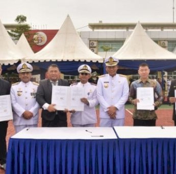 Lepas Perwira Transportasi PIP Makassar, Pj Gubernur Prof Fadjry Djufry Sampaikan Asta Cita Presiden Prabowo