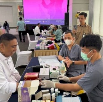 Bupati dan Wakil Bupati Maros Terpilih Chaidir-Muetazim Jalani Pemeriksaan Kesehatan di Kemendagri