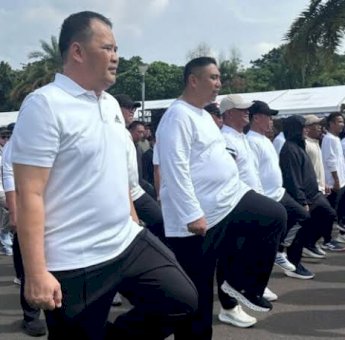 Bupati dan Wakil Bupati Maros Terpilih Chaidir Syam&ndash; Muetazim Ikuti Gladi Kotor Pelantikan di Monas
