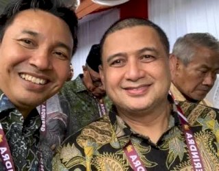 Appi dan Bupati Lutra Terpilih Andi Rahim 1 Kompi di Akmil Magelang