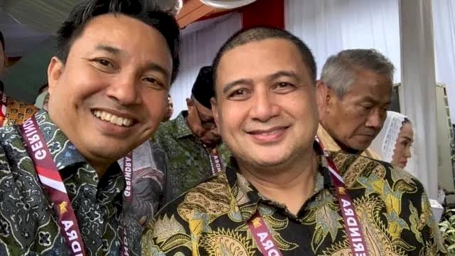 Appi dan Bupati Lutra Terpilih Andi Rahim 1 Kompi di Akmil Magelang.