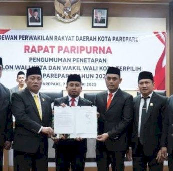 Ketua DPRD Parepare Kaharuddin Kadir akan Hadiri Pelantikan Tasming-Hermanto di Istana Kepresidenan