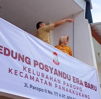 Indira Yusuf Ismail Dampingi Danny Pomanto Resmikan Posyandu Era Baru Kedua di Kota Makassar
