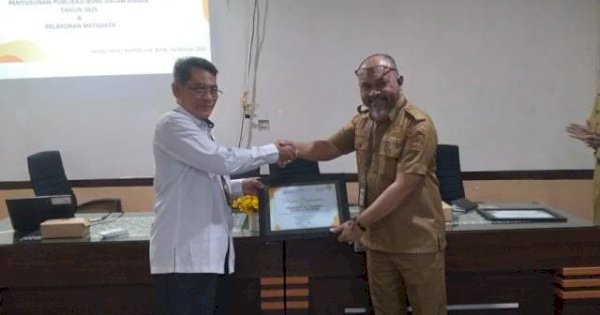 Diskominfo Bone Kolaborasi dengan BPS Susun Buku “Bone dalam Angka”