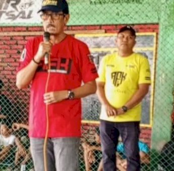 Sekda Calo Kerrang Buka Turnamen Futsal Pelajar SD se-Kabupaten Pinrang