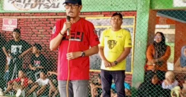 Sekda Calo Kerrang Buka Turnamen Futsal Pelajar SD se-Kabupaten Pinrang