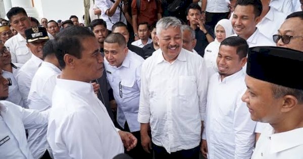 Hadiri Ramah Tamah Mentan Amran, Wali Kota Parepare Terpilih Tasming: Program Kita Sejalan dengan Pusat