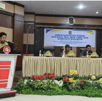 Sekda Arifin Nur Buka Forum Konsultasi Publik RKPD Jeneponto Tahun 2026