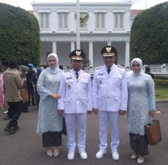 Resmi Dilantik Presiden Prabowo, Tasming Hamid &ndash; Hermanto Siap Wujudkan Parepare Terbaik, Sejahtera dan Maju