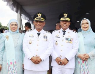 Andi Rosman-Baso Rahmanuddin Resmi Dilantik Prabowo Jadi Bupati dan Wakil Bupati Wajo