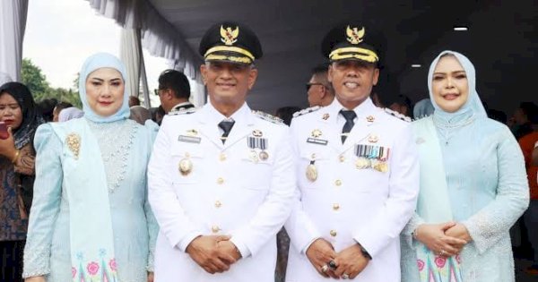 Andi Rosman-Baso Rahmanuddin Resmi Dilantik Prabowo Jadi Bupati dan Wakil Bupati Wajo