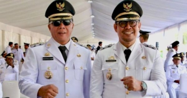 Duet Andi Utta-Edy Manaf Kembali Pimpin Kabupetan Bulukumba Periode 2025-2030