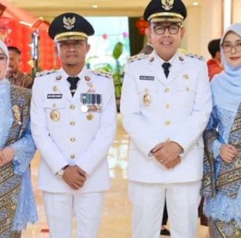 Andi Asman Sulaiman-Andi Akmal Resmi Jabat Bupati dan Wakil Bupati Bone Periode 2025-2030