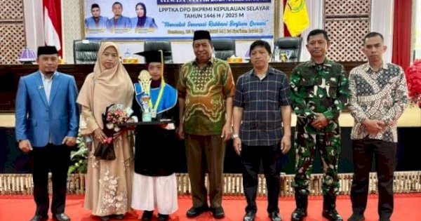 Wabup Selayar Muhtar Apresiasi Wisuda 259 Santri LPPTKA BKPRMI