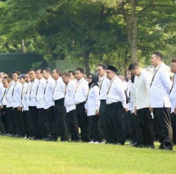 Hari Ketiga Retret, Bupati Pangkep Yusran Lalogau Terima Pembekalan Lemhanas dan Kemenkeu