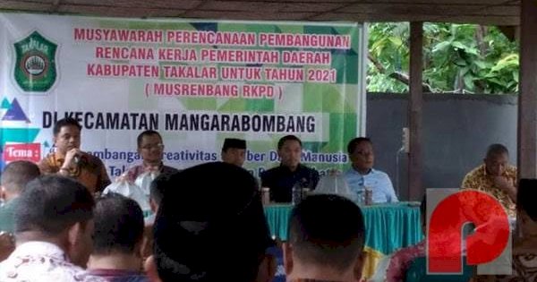 RKPD 2025, Anggota DPRD Takalar Hadiri Musrenbang Kecamatan Mangarabombang