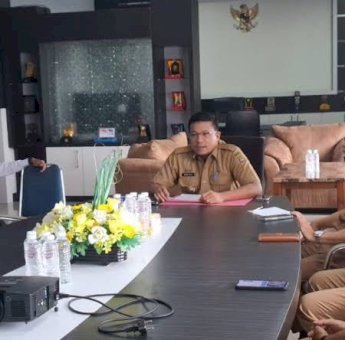 Pemkab Sidrap Bersama Pengelola Masjid Agung Bahas Kesiapan Sambut Ramadan