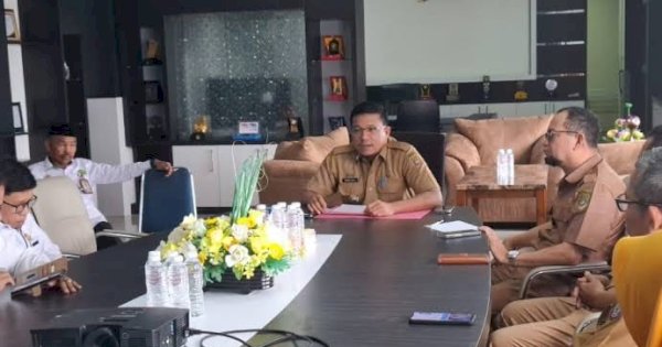 Pemkab Sidrap Bersama Pengelola Masjid Agung Bahas Kesiapan Sambut Ramadan