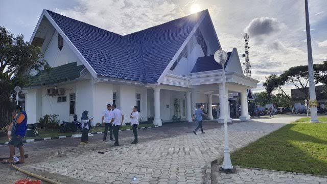 Sambut Pemimpin Baru, Bagian Umum Benahi Rumah Dinas Bupati dan Wakil Bupati Sidrap