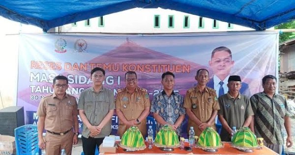 Anggota DPRD Sulsel Taufik Malik Gelar Reses di Desa Mangeloreng