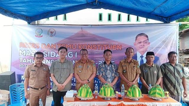 Anggota DPRD Sulsel Taufik Malik Gelar Reses di Desa Mangeloreng
