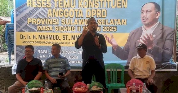 Meski Diguyur Hujan Deras, Reses Legislator NasDem Sulsel Mahmud Tetap Dihadiri Antusias Masyarakat