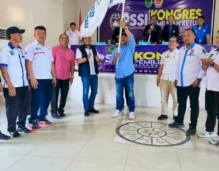 Wakil Ketua DPRD Lutra Karemuddin Terpilih Aklamasi Pimpin PSSI Luwu Utara