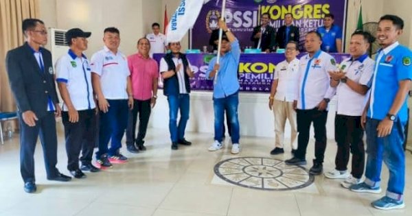 Wakil Ketua DPRD Lutra Karemuddin Terpilih Aklamasi Pimpin PSSI Luwu Utara