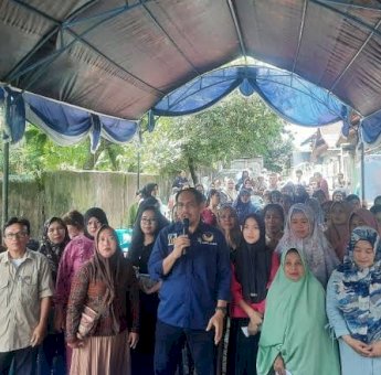 Demi Keselamatan, Politisi NasDem Mahmud Komitmen Perjuangkan JPO untuk Warga Campagaya