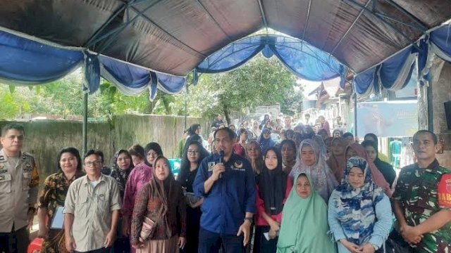 Demi Keselamatan, Politisi NasDem Mahmud Komitmen Perjuangkan JPO untuk Warga Campagaya
