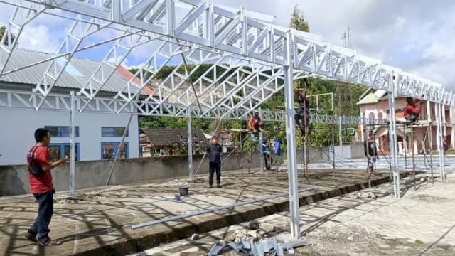 DPRD Sidrap Apresiasi Swadaya Pembangunan Pasar Lawawoi, Ingatkan Soal Pedagang Kecil