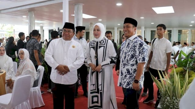 Buka Puasa Bersama Gubernur dan Wagub Sulsel, Ini Harapan Bupati Lutim Ibas