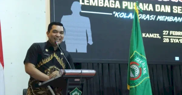 Sekda Takalar Hasbi Hadiri Milad Pertama Lembaga Pusaka dan Sejarah Lipang Bajeng