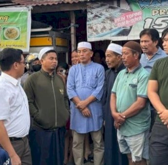 Respon Cepat, Wali Kota Parepare Tasming Hamid Kunjungi Lokasi Kebakaran, Berikan Support dan Bantuan Logistik untuk Para Korban