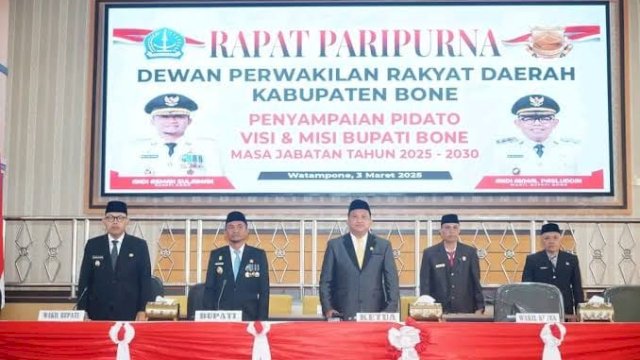 Bupati Bone H. Andi Asman Sulaiman.