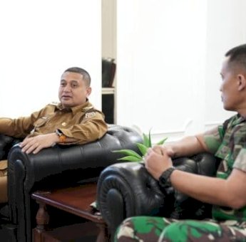 Wali Kota Makassar Bahas Kerja Sama Keamanan dengan Kodim 1408