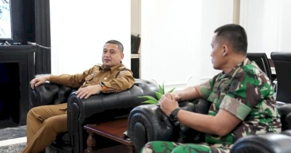 Wali Kota Makassar Bahas Kerja Sama Keamanan dengan Kodim 1408