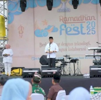 Wabup Soppeng Selle KS Dalle Buka Ramadhan Fest 2025